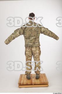 Soldier in American Army Military Uniform 0050